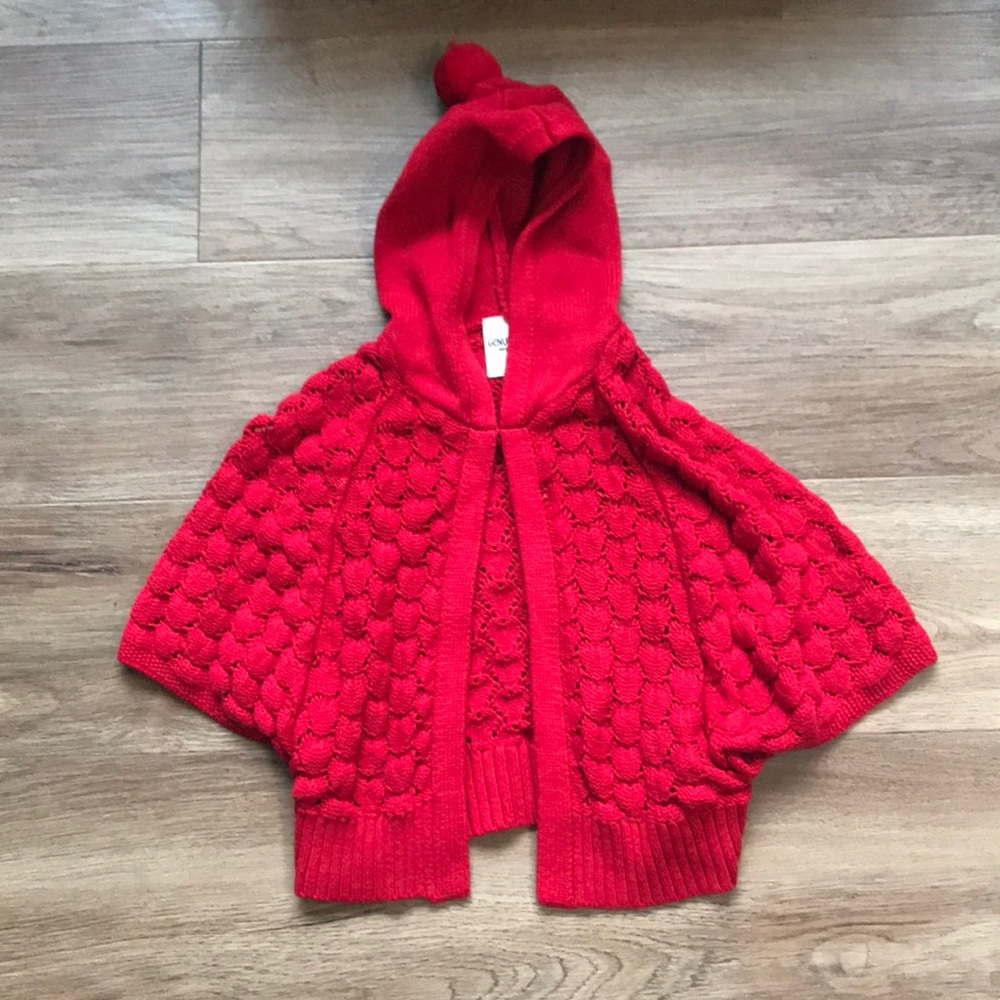 Girls 5T poncho sweater
